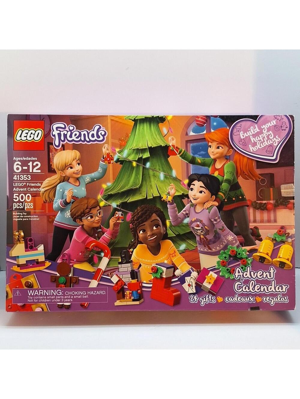 Lego Friends Advent Calendar Building Kit 500 Pcs Retired Set Holiday Christmas